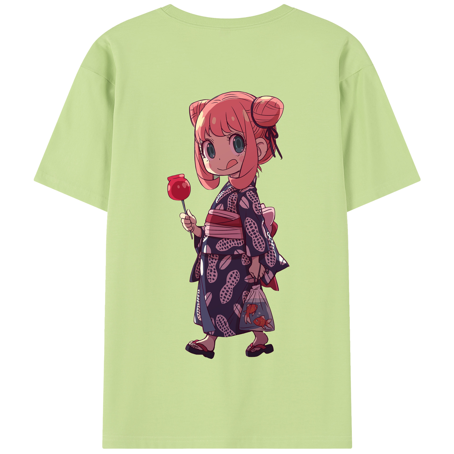 （画像用） SPY×FAMILY间谍家家酒 綿100％半袖Tシャツ（背面プリント）